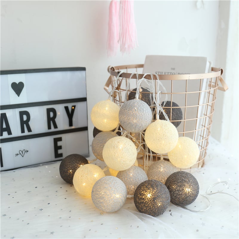 LED Starry Lantern String