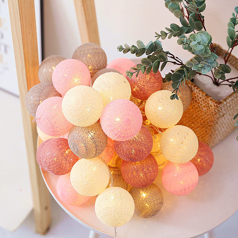 LED Starry Lantern String