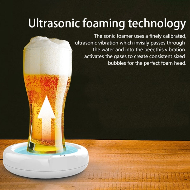 Ultrasonic Beer Frother