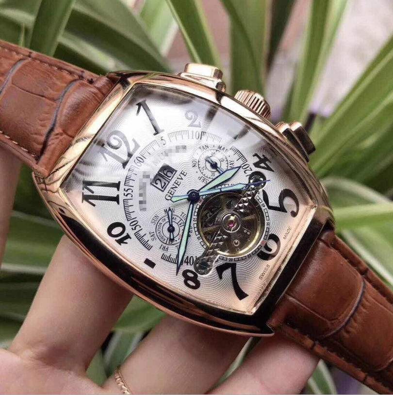 Men's Deluxe Tourbillon Mechanical Watch