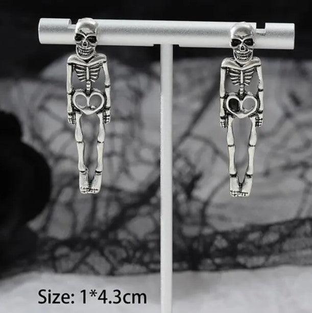 Halloween Skull Earrings
