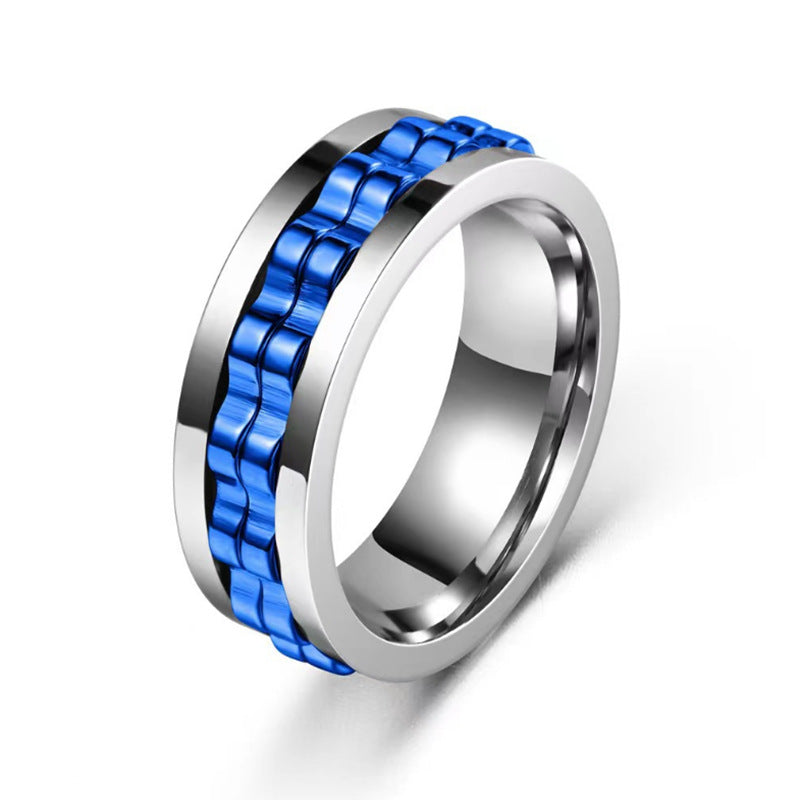 Stainless Steel Fidget Ring