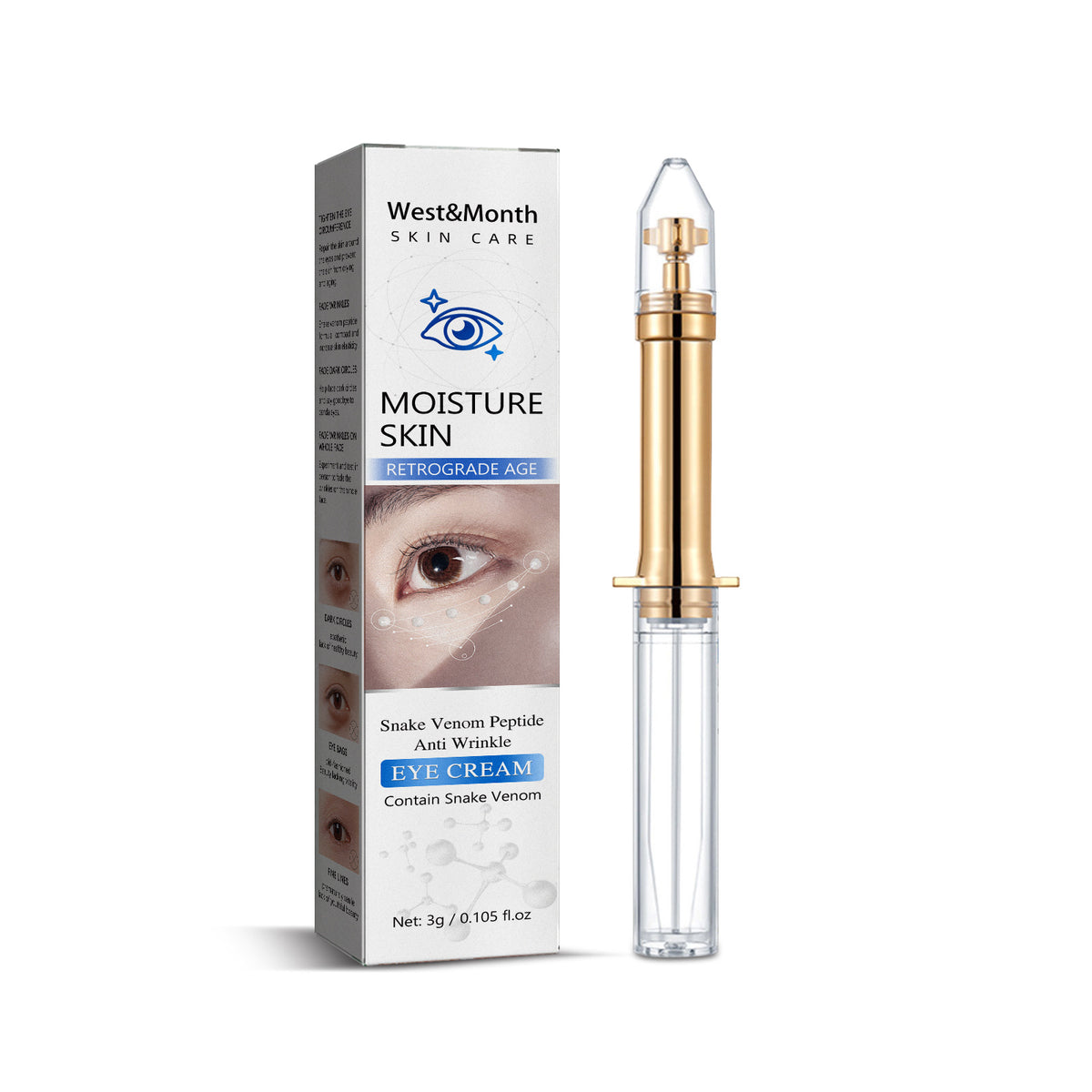 West&Month Snake Venom Peptide Anti-Wrinkle Eye Cream