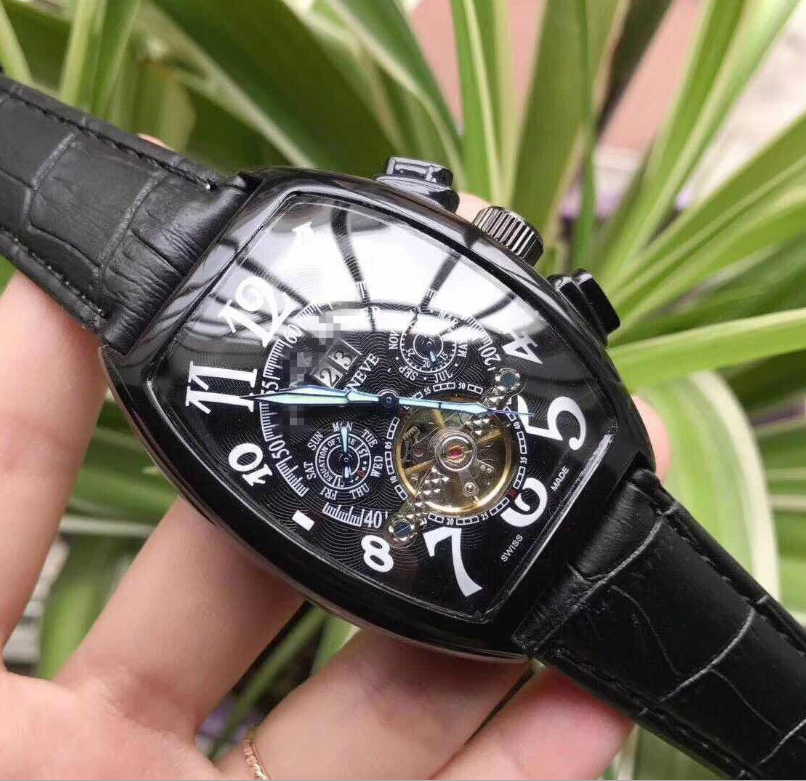 Men's Deluxe Tourbillon Mechanical Watch