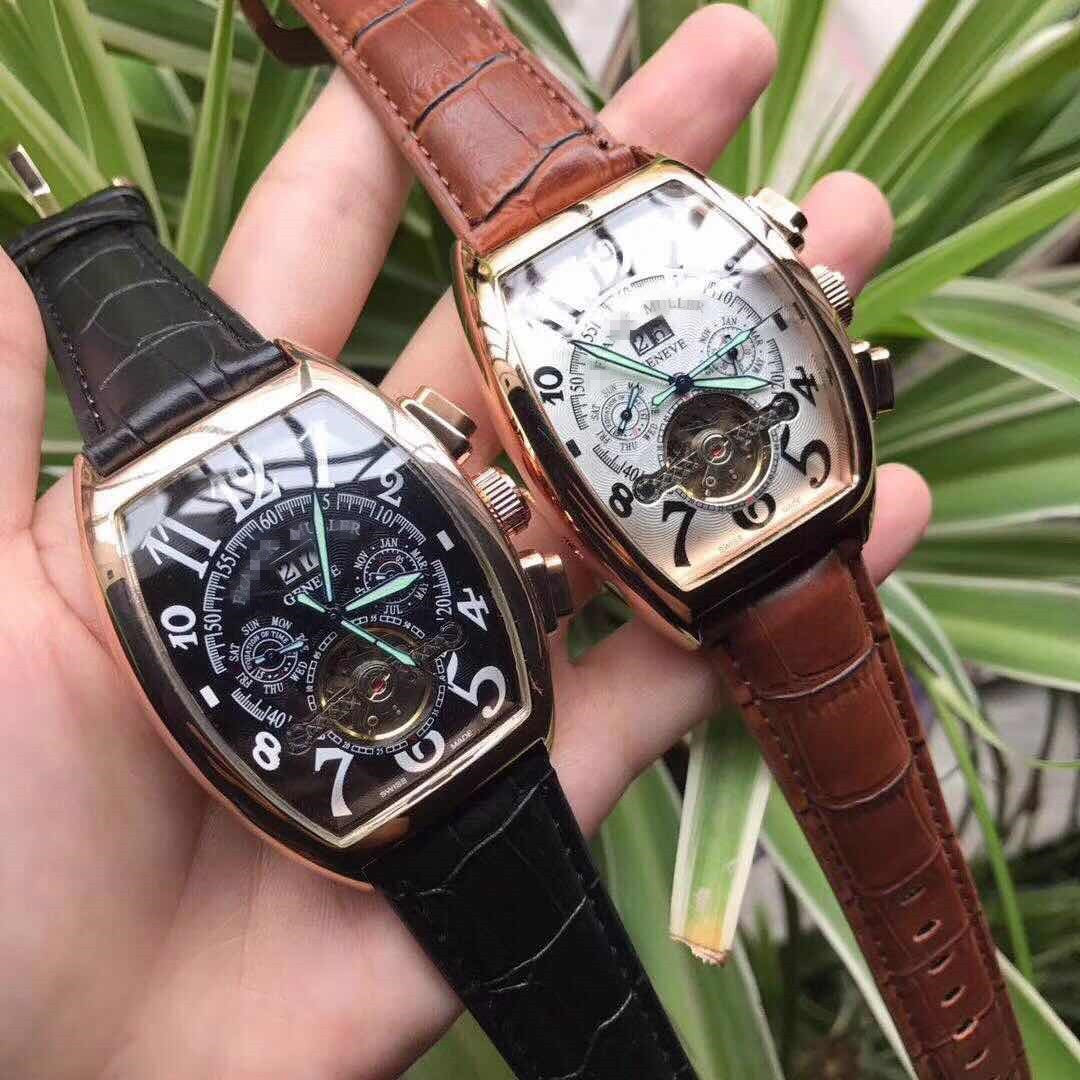 Men's Deluxe Tourbillon Mechanical Watch