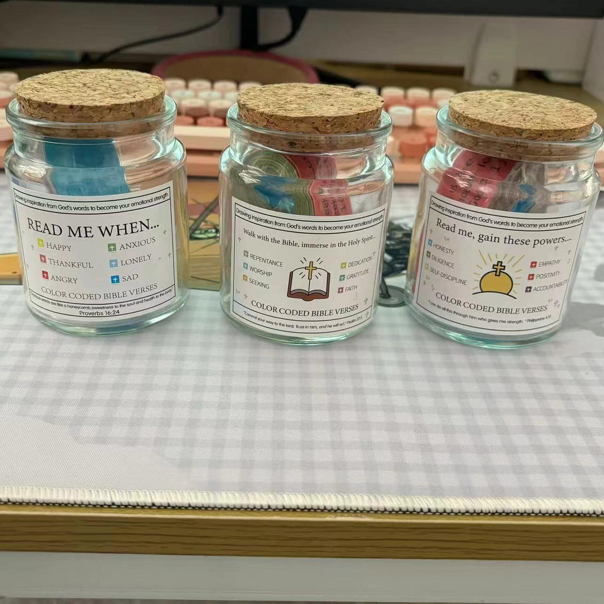 Scripture Prayer Jar with Gift Box