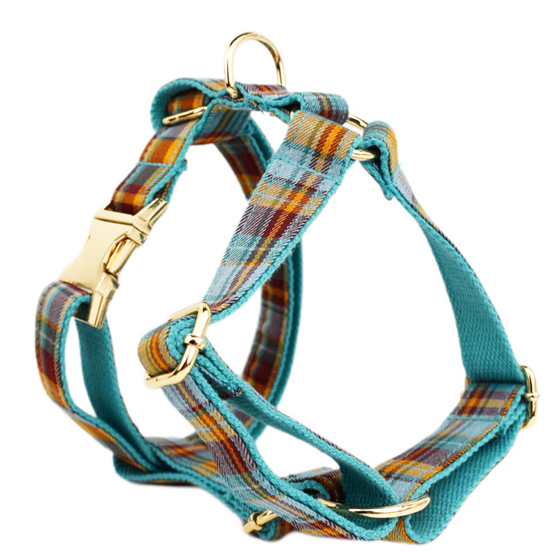 Velvet Fabric Dog Collar for Pets