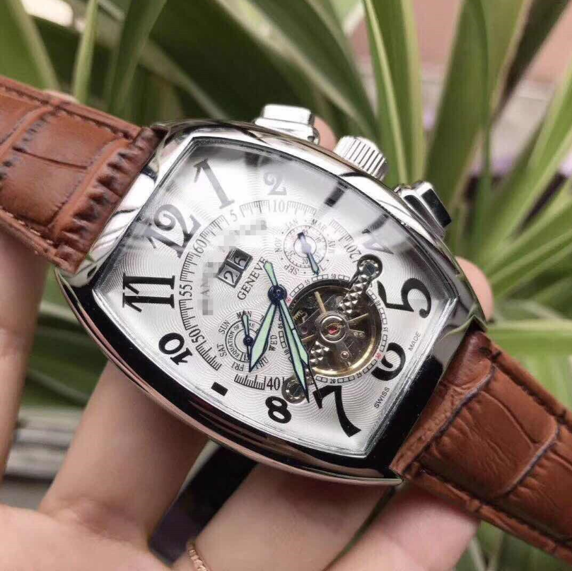 Men's Deluxe Tourbillon Mechanical Watch