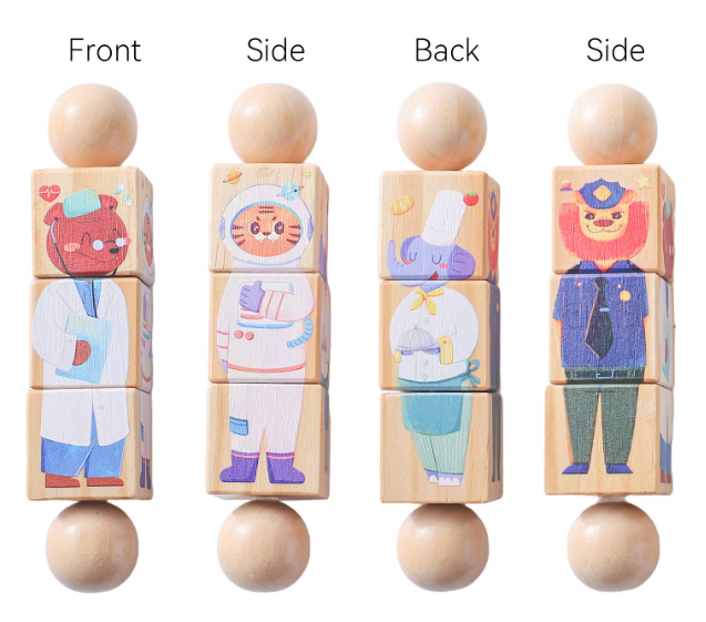 Wooden Animal Puzzle Toy
