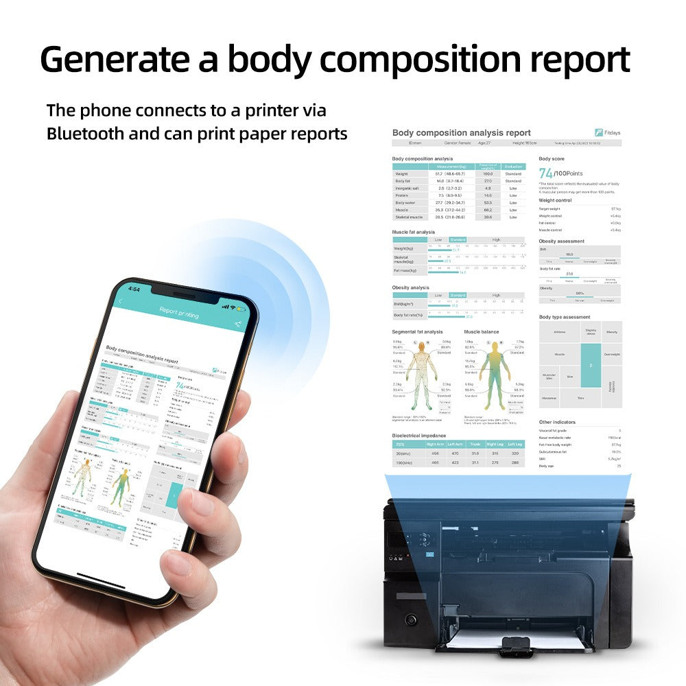 High-Precision Body Fat Scale