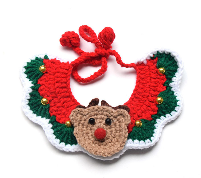 Reindeer Pet Christmas Collar