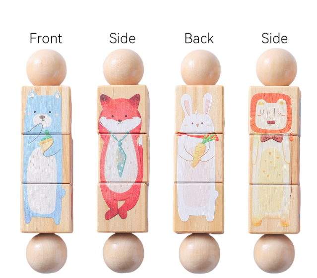 Wooden Animal Puzzle Toy