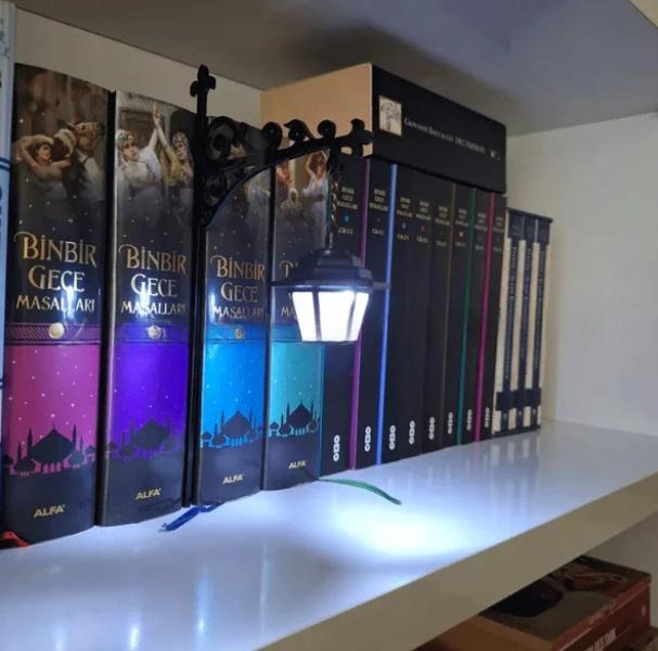 Bookshelf Lantern Night Light