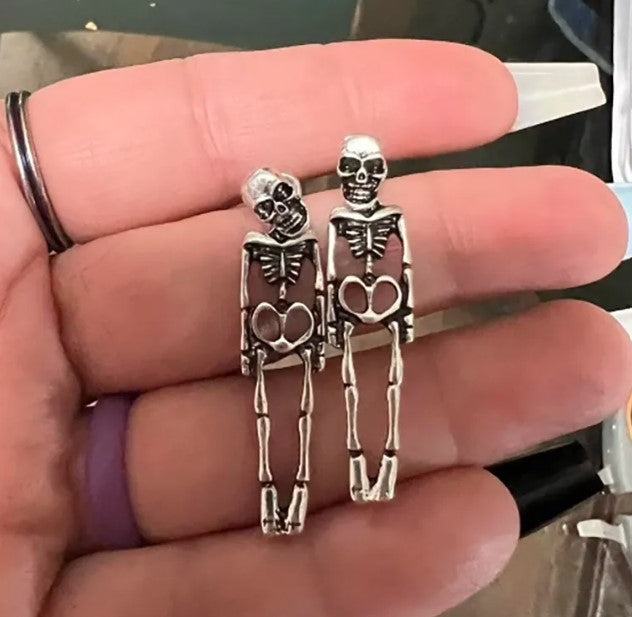 Halloween Skull Earrings