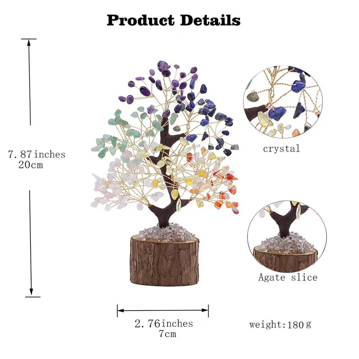 Crystal Tree Ornament