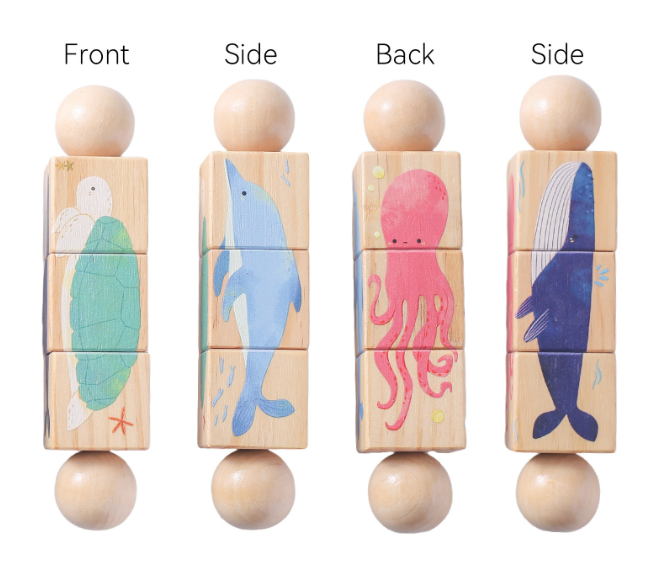 Wooden Animal Puzzle Toy