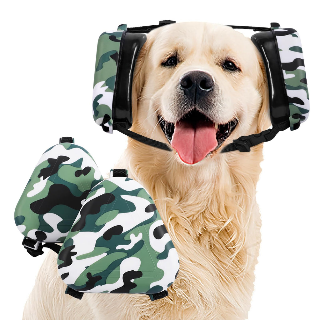Dog Ear Muffs Noise Protectionuaidie Noise Cancelling Headphones for Dogs Ear Covers for Hearing Protection and Anxiety - Camouflage