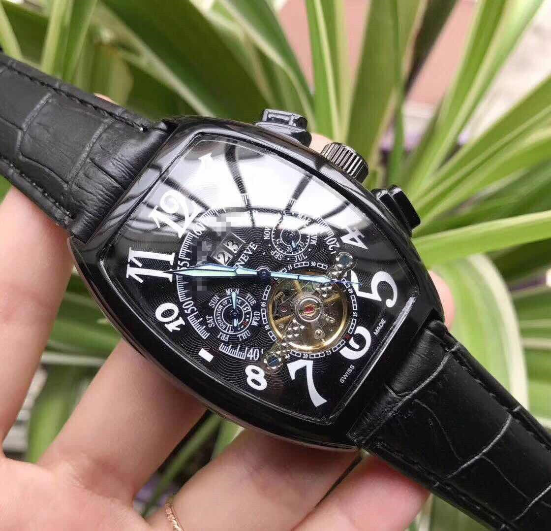 Men's Deluxe Tourbillon Mechanical Watch