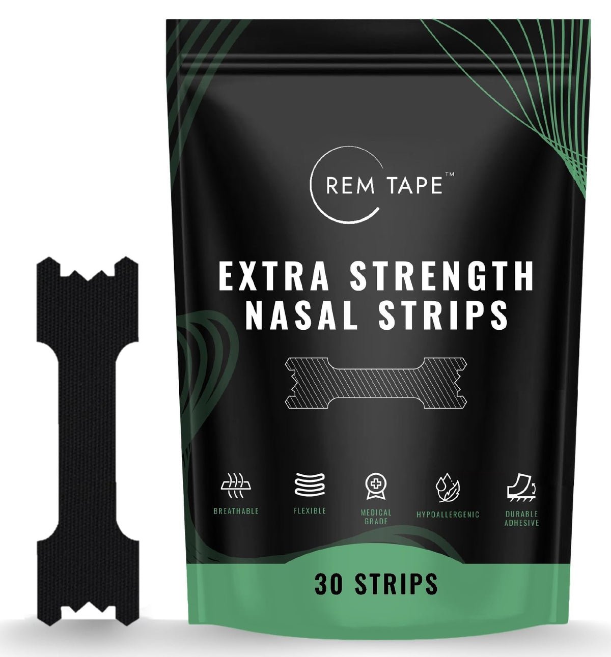 REM Extra-Strength Nasal Strips — 30 Pack