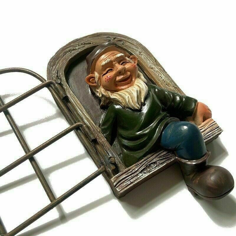 Tree Hugger Garden Gnome