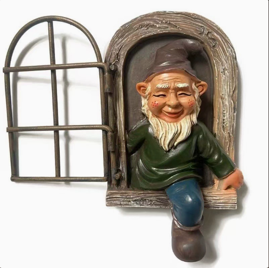 Tree Hugger Garden Gnome