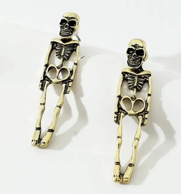 Halloween Skull Earrings