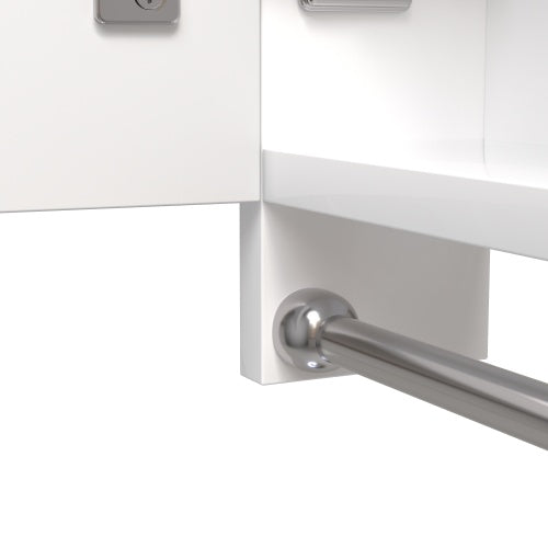 Modern 32x28 Inch Bathroom Cabinet With Mirror And LED Lights