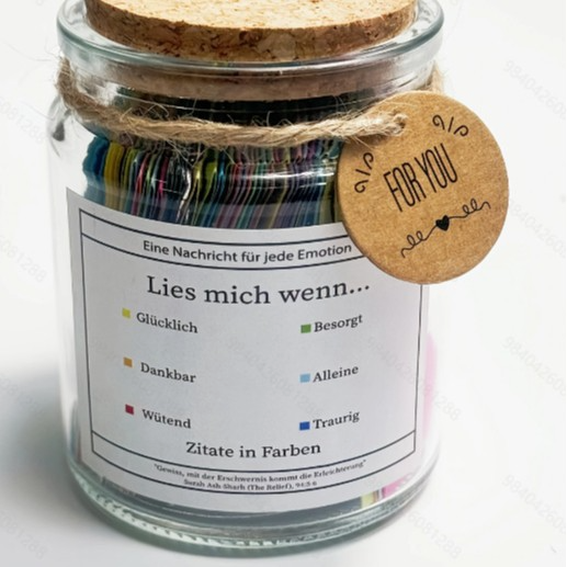 Scripture Prayer Jar with Gift Box