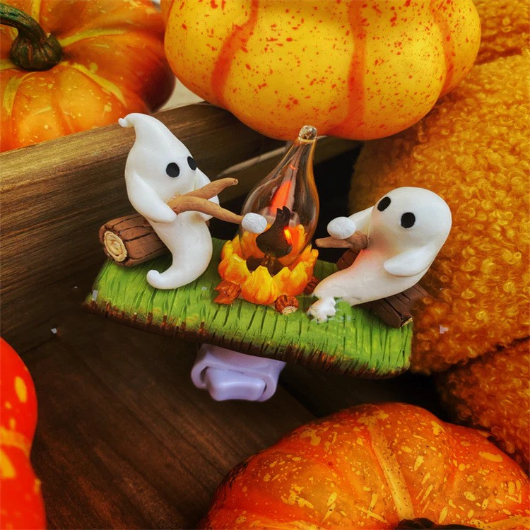 Ghost Campfire Night Light