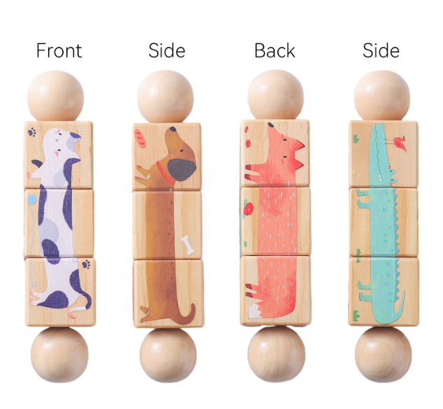 Wooden Animal Puzzle Toy