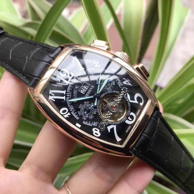 Men's Deluxe Tourbillon Mechanical Watch
