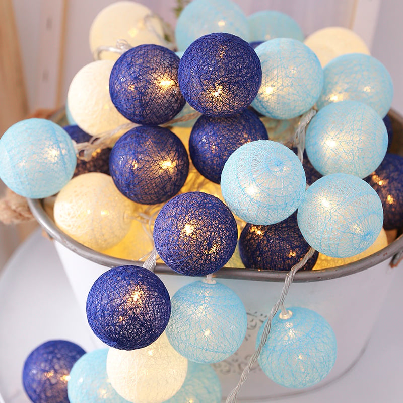 LED Starry Lantern String